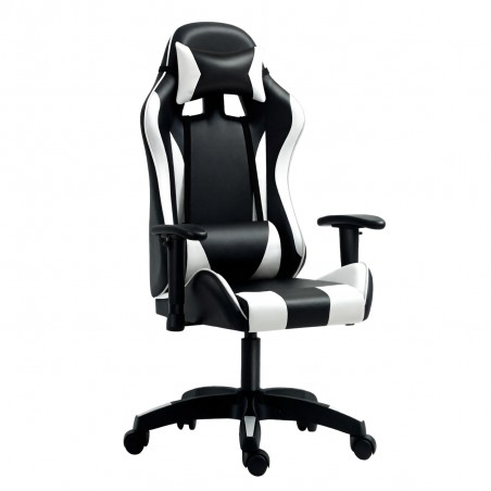 Chaise Gaming Blanche Exon Race