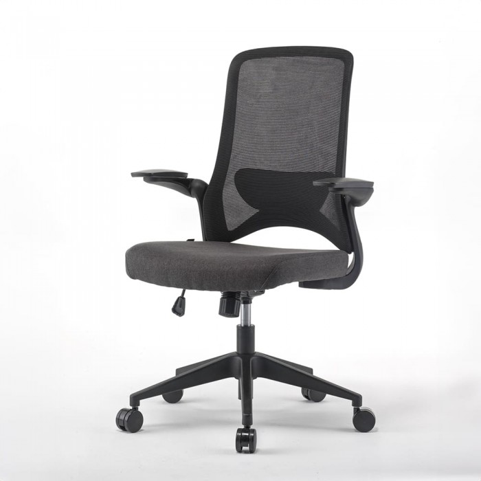 Chaise de bureau Ania Grise - Bikkom