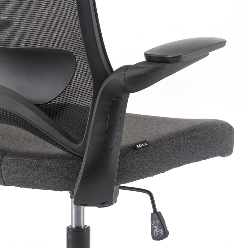 Chaise de bureau Ania Grise - Bikkom