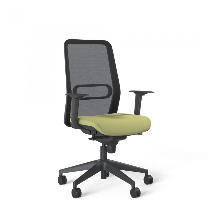 Chaise ergonomique Noa Blanche - Bikkom