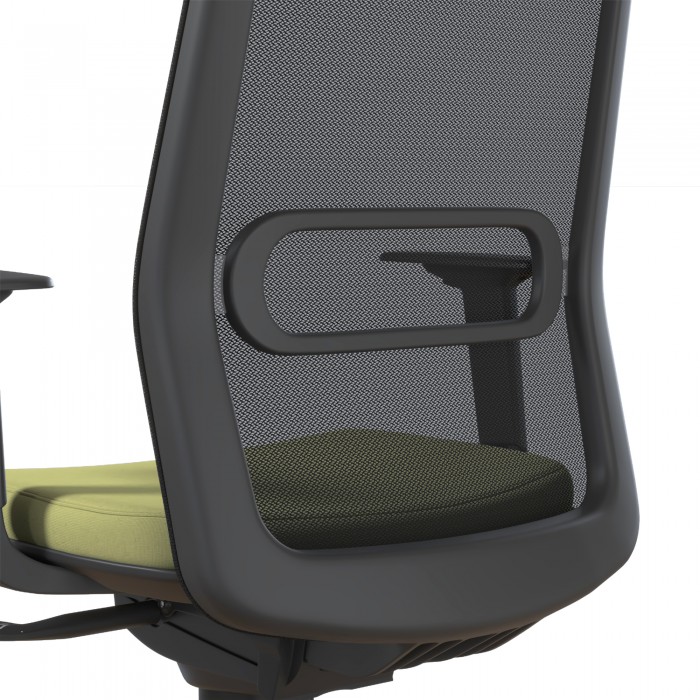 Chaise ergonomique Noa Blanche - Bikkom