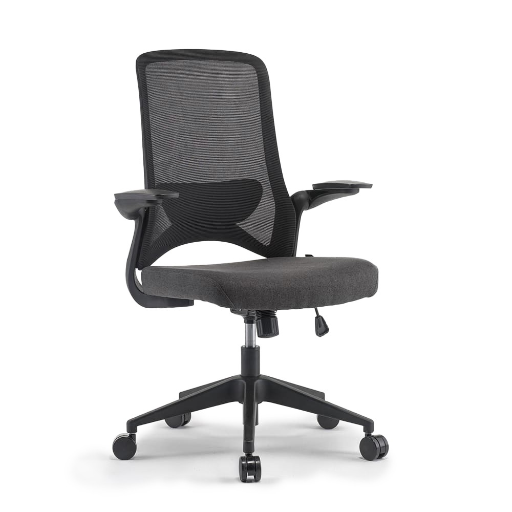 Chaise de bureau Ania Grise - Bikkom