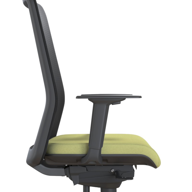 Chaise ergonomique Noa Blanche - Bikkom