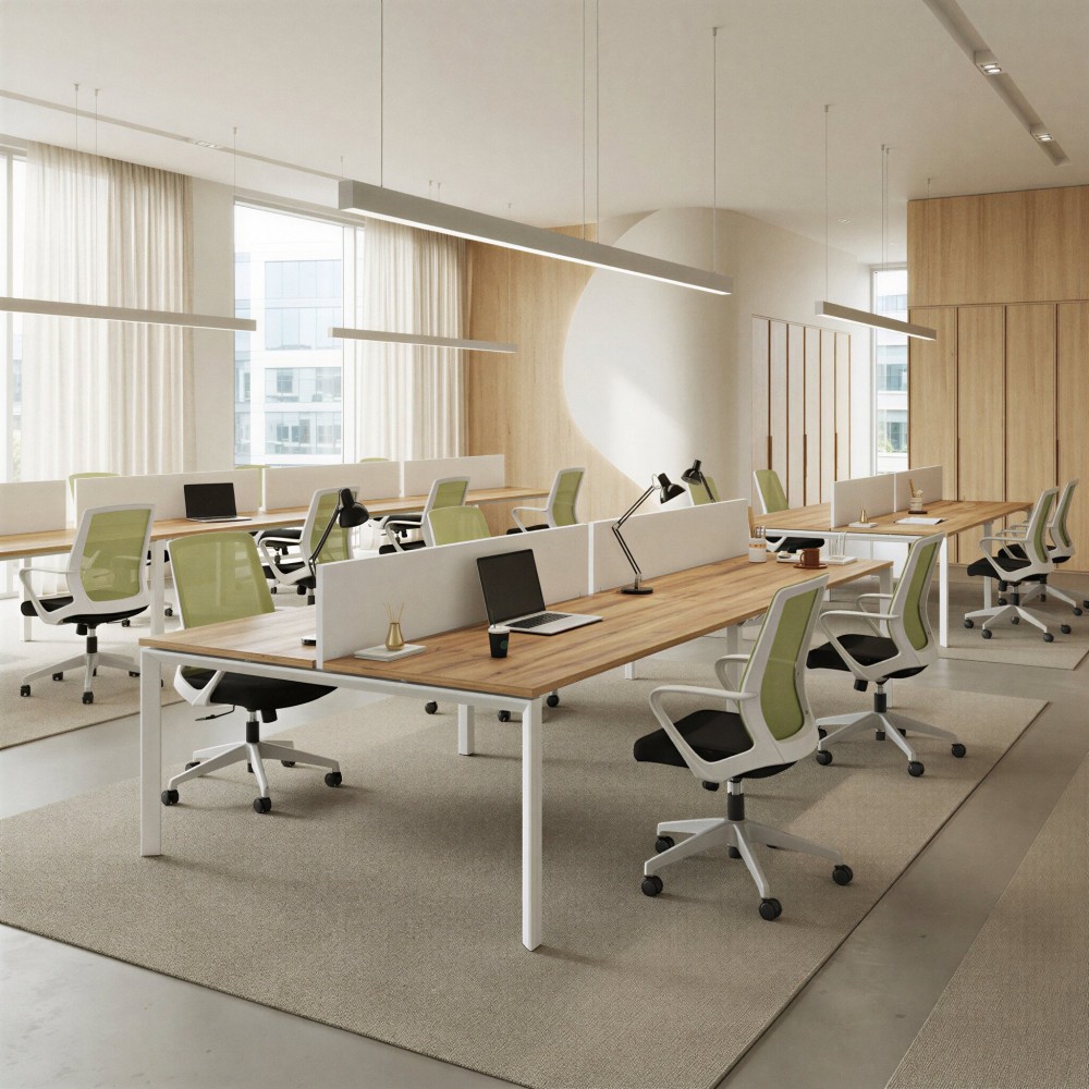 Bureau avec chaise Diva verte