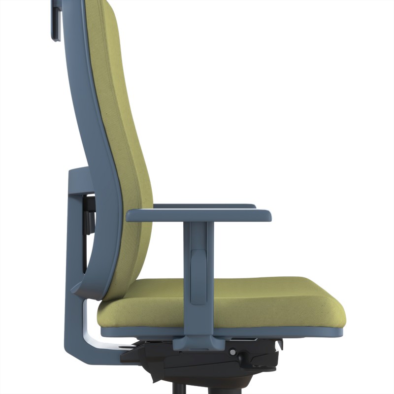 Chaise de bureau ergonomique rembourrée Lisa- Bikkom