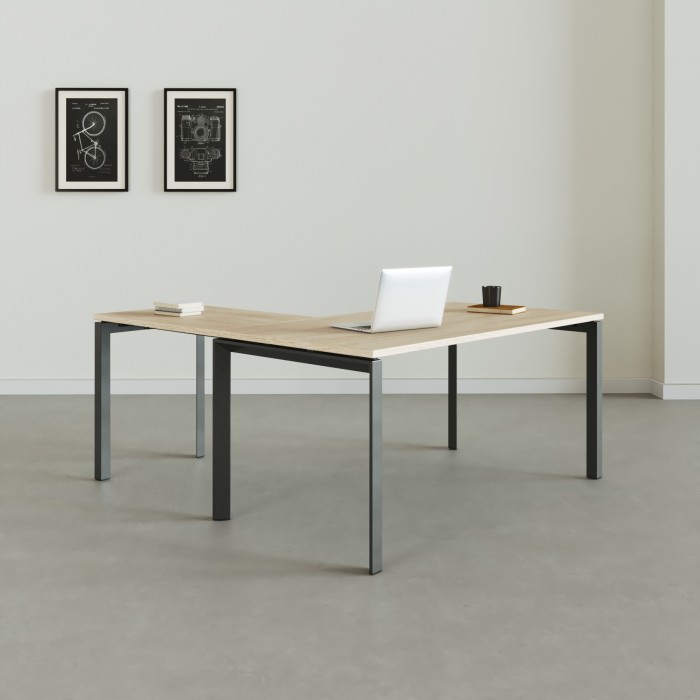 Table de bureau en angle Estela - Bikkom
