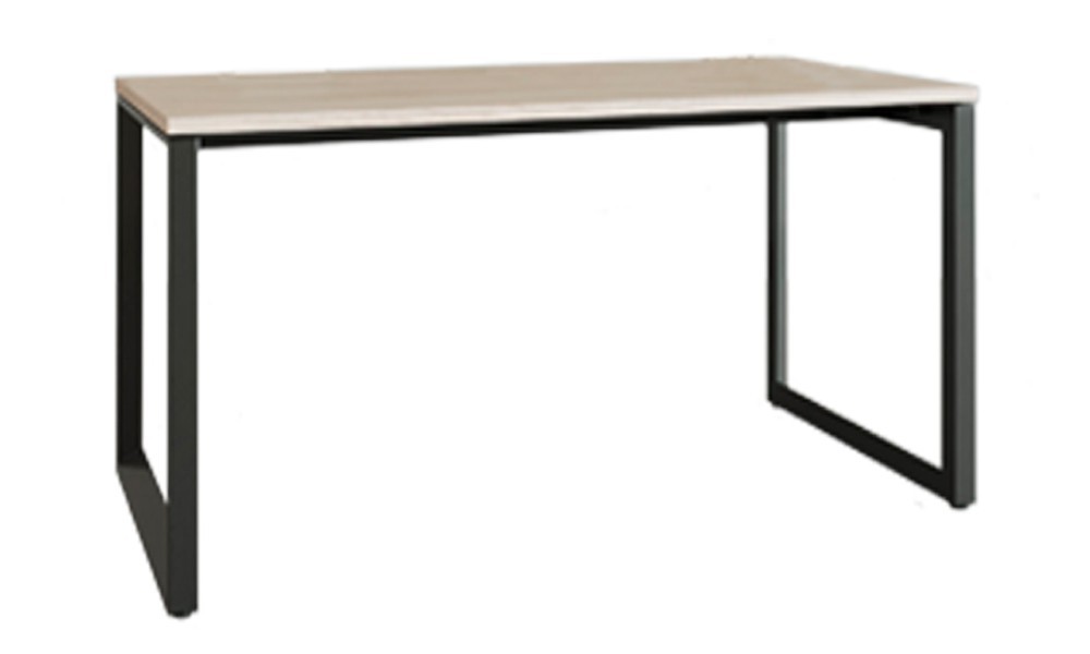Coco table de bureau blanche avec tiroir 73x108x50cm
