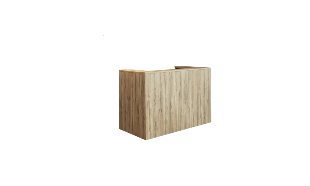 Banques d’accueil en bois
