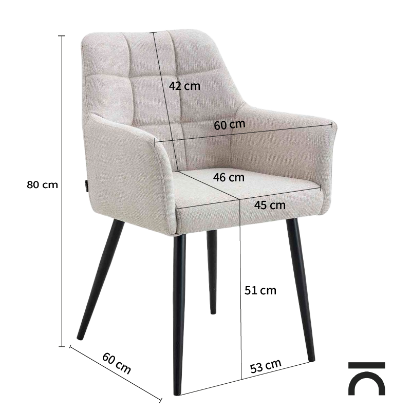 Fauteuil de bureau Alma